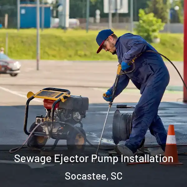  Sewage Ejector Pump Installation Socastee, SC